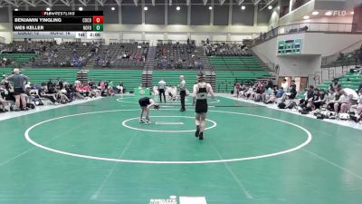 113 lbs Quarters & 1st Wb (16 Team) - Benjamin Yingling, Colquitt County vs Wes Keller, North Forsyth