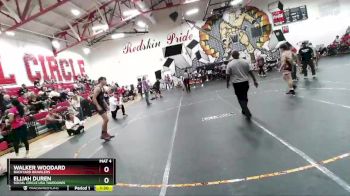 143/150 Round 1 - Elijah Duren, Social Circle USA Takedown vs Walker Woodard, Backyard Brawlers