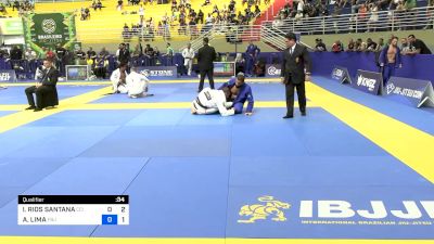IGOR RIOS SANTANA vs ANDERSON LIMA 2024 Brasileiro Jiu-Jitsu IBJJF