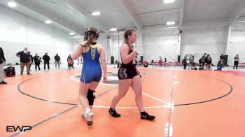 126 lbs Rr Rnd 2 - Piper Weaver, Cushing Girls vs Reagan Doyle, Stillwater Lady Pioneers JH