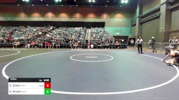 141 lbs Round Of 32 - DJ Gillett, Oregon State vs Spencer Wright, UNATT-Western Wyoming