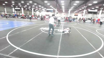 58 lbs Rr Rnd 3 - Fitz Moreno, Red Wave WC vs Gabriel Myers, LV Bear WC