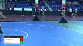 285 lbs Prelims - Dan Lamonica, Wakefield vs Zach Mercier, Marshwood