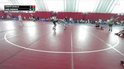 120 lbs Placement (16 Team) - Gabe Swenson, Zimmerman vs Joseph Calvillo, Batavia A