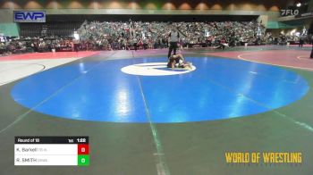 110 lbs Round Of 16 - Kenneth Barkell, Team Bucs-North Bend vs RYAN SMITH, OKWA