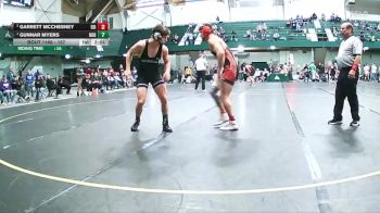 157 lbs Cons. Semi - Gunnar Myers, Northwestern vs Garrett McChesney, Edinboro