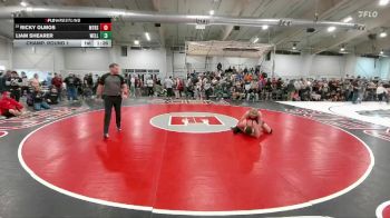 150 lbs Champ. Round 1 - Ricky Olmos, Montrose vs Liam Shearer, Wellington