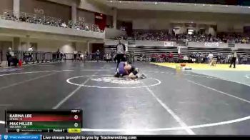 125 lbs Quarterfinals (8 Team) - Max Miller, Waconia vs Karina Lee, GMLOS