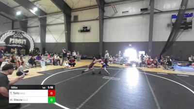 58 lbs Semifinal - Taliyah Tells, Salem Elite vs Hope Stevie, Ellensburg Wrestling Club