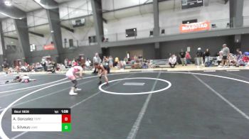 109 lbs Quarterfinal - Aaliyah Gonzalez, Toppenish USA vs Layla Silveus, Lake Stevens WC