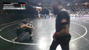 133 lbs Round Of 32 - Trayce Eckman, Bellarmine vs Richard Murillo, California Baptist University