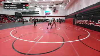 138 lbs 1st Place Match - Wyatt Engelsen, Rock Canyon vs Caleb Crabtree, Castle View