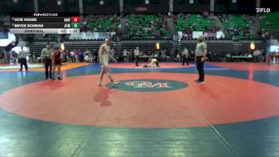 6A 175 lbs Semifinal - Ocie House, Hartselle vs Bryce Schwan, Athens