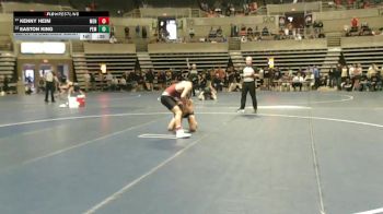 127 Championship Bracket Cons. Round 3 - Kenny Heim, Menomonie vs Easton King, Plainview Elgin Millville