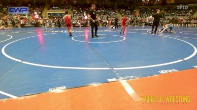 95 lbs Quarterfinal - Jaxon Moralez, Juggernaut Wrestling Club vs Sy Stoute, North Desoto Wrestling Academy