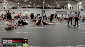 138 lbs Round 5 (8 Team) - Owen Clark, Faith & Fellowship WC vs Lucas Drake, Mat Assassins White