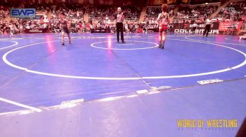 90 lbs Round Of 32 - Brooks Grose, Ponca City Wildcat Wrestling vs Coleman Beecroft, Mayfield Mat Academy
