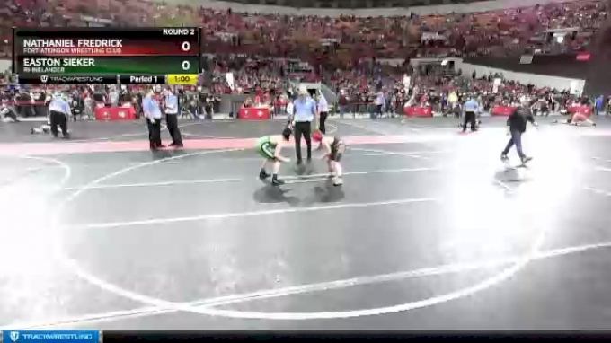 135 lbs Round 2 - Easton Sieker, Rhinelander vs Nathaniel Fredrick ...