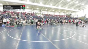 70 lbs Champ. Round 1 - Tyce Torres, Payson Lion Wrestling Club vs Flint Klonizos, Wasatch Wrestling Club