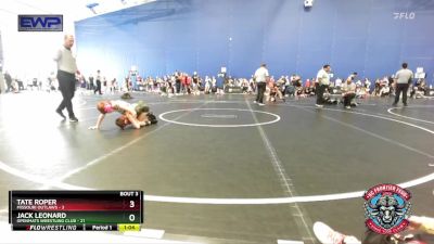 68 lbs Round 2 (4 Team) - Tate Roper, Missouri Outlaws vs Jack Leonard, OpenMats Wrestling Club