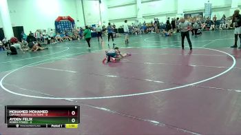 106 lbs Round 6 (8 Team) - Ayden Felix, Morris Fitness vs Mohamed Mohamed, Capitian Nebraska (A Team)