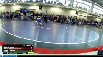 94 lbs Cons. Semi - Henry Bixler, Indiana vs Jonah Odum, Roncalli Wrestling Foundation