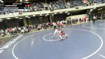 113 lbs Champ. Round 3 - Landon Jenkins, Unattached vs Breiydyn Hoffman, Unattached