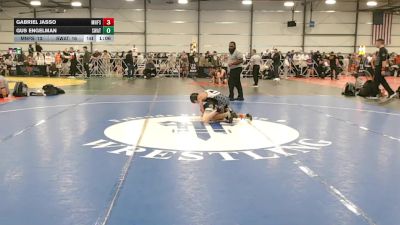 80 lbs Round 4 - 2:15pm Saturday - Gus Engelman, Michigan S.W.A.T vs Gabriel Jasso, Minnesota Funky Singlets