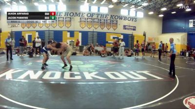 150 lbs Placement (16 Team) - Jacob Fuentes, Alpha Dogs vs Jaxon Arfaras, Braves WC
