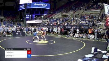 113 lbs Rnd Of 128 - Treynor Curtin, Wisconsin vs Kaiden Powell, Kansas