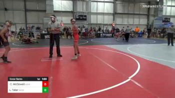 88 lbs Consolation - Collin McDowell, Askren Wrestling Academy vs Logan Tatar, Band Of Brothers