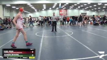 145 lbs Cons. Round 4 - Karl Dean, Guerrilla Wrestling Associatio vs Kamden Beavers, Honaker Tigers Youth Wrestling