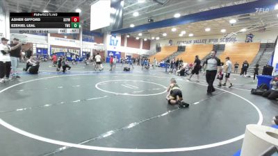 61-64 lbs Round 5 - Asher Gifford, San Clemente Youth Wrestling vs Ezekiel Leal, Threshold Wrestling Club