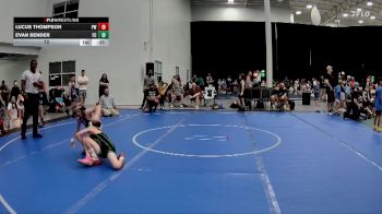 72 lbs Round 5 (6 Team) - Lucus Thompson, Prestige Worldwide vs Evan Bender, Full Circle