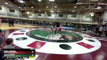 130 lbs Quarterfinal - Alijah Piatz, Gorilla Wrestling Club, Inc vs Ezra Horgen, Green River Grapplers