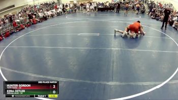 140 lbs Finals (8 Team) - Ezra Ostler, Indiana Blue vs Hunter Gordon, Team Texas