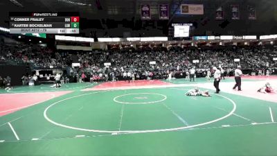 75 lbs Cons. Round 4 - Karter Bockelman, LCW3 vs Conner Fraley, DONA