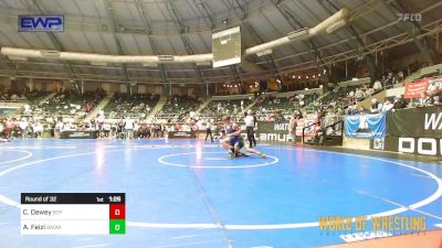 120 lbs Round Of 32 - Chance Dewey, Tulsa Blue T Panthers vs Artasam Feizi, Bay Area Dragons