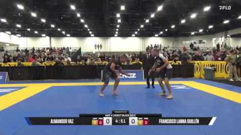 Francisco Lanna Guillén vs Almansor Vaz 2025 World IBJJF Jiu-Jitsu No-Gi Championship