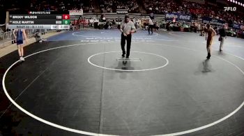 D 1 113 lbs Champ. Round 1 - Kole Martin, Northshore vs Brody Wilson, Terrebonne