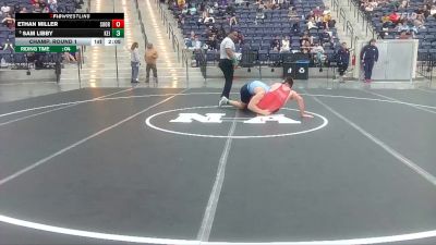 184 lbs Champ. Round 1 - Sam Libby, Keiser University vs Ethan Miller, Southern Oregon
