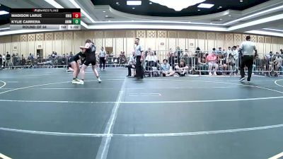 130 lbs Round Of 64 - Madison LaRue, Knights WC vs Kylie Carrera, Animal House