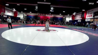 285 lbs Champ. Round 2 - Guillermo Tepos, Dana Hills vs George Llamas, Montclair