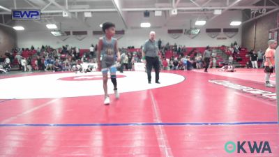 61 lbs Consolation - Audie Spradling, F-5 Grappling vs Andrew Johnson, Pitbull Wrestling Academy