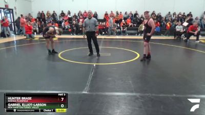 JV-8 lbs Round 1 - Gabriel Elliot-Larson, New Hampton/Turkey Valley vs Hunter Brase, Nashua-Plainfield