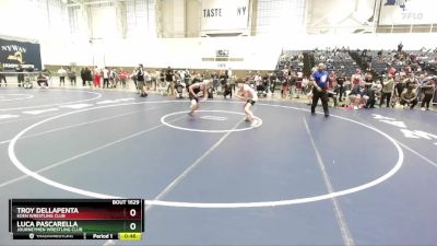 108 lbs Cons. Round 2 - Luca Pascarella, Journeymen Wrestling Club vs Troy DellaPenta, Eden Wrestling Club