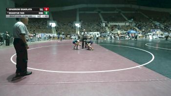 1-5A 132 1st Place Match - Sparrow Sgarlata, Tallassee vs Shanyue Tan, Northside Methodist Academy