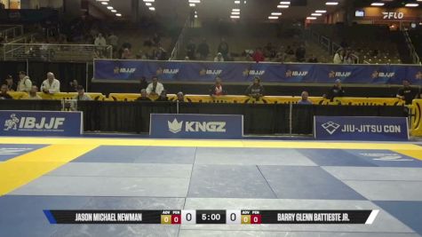 Barry Glenn Battieste Jr. vs Jason Michael Newman 2026 Pan Jiu Jitsu IBJJF Championship