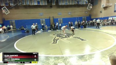 120lbs Cons. Round 9 - Elisa Sanchez, Pasco (Girls) vs Matty Figueroa, Chiawana (Girls)