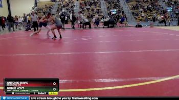 184 lbs Champ. Round 1 - Noble Hoyt, Iowa Central Community College vs Antonio Davis, Rochester-CTC